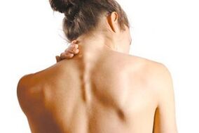 dor no pescoço com osteocondrose cervical