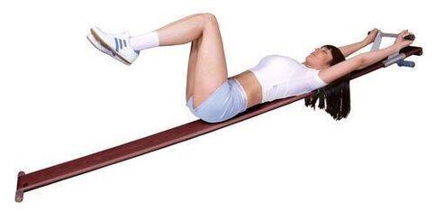 Aparelho de exercícios para tratamento de osteocondrose em casa