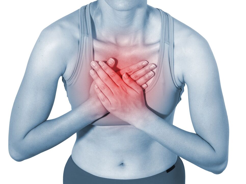 sintomas de osteocondrose torácica