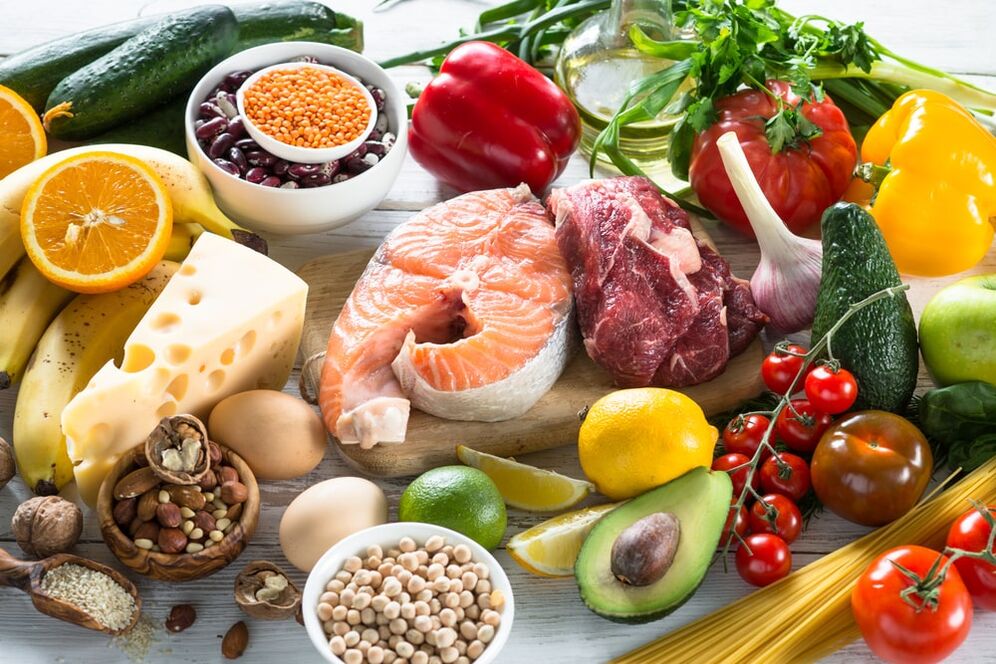 Alimentação saudável para osteocondrose